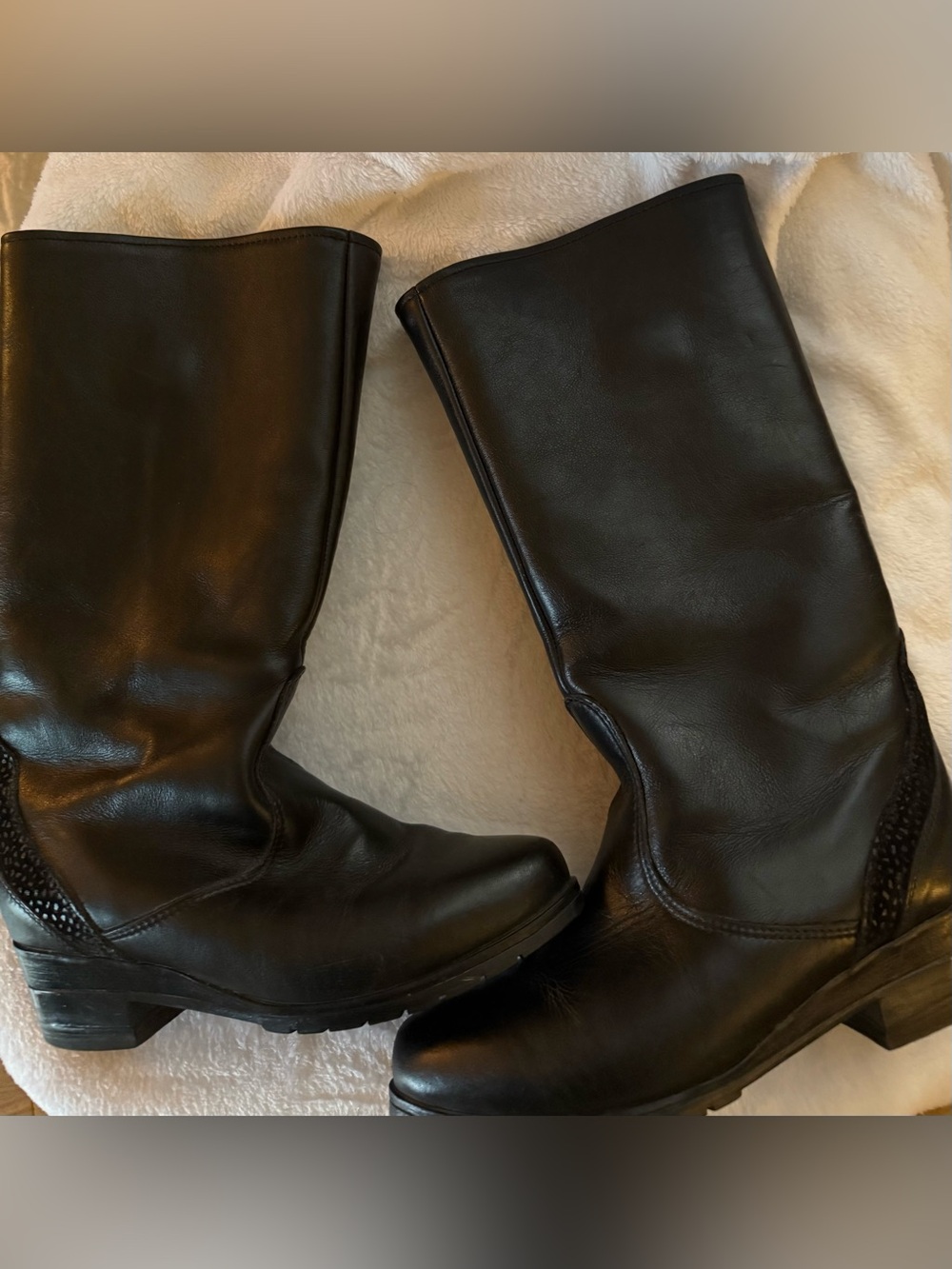 Pajar Black Women's Mid-Calf Leather Boots